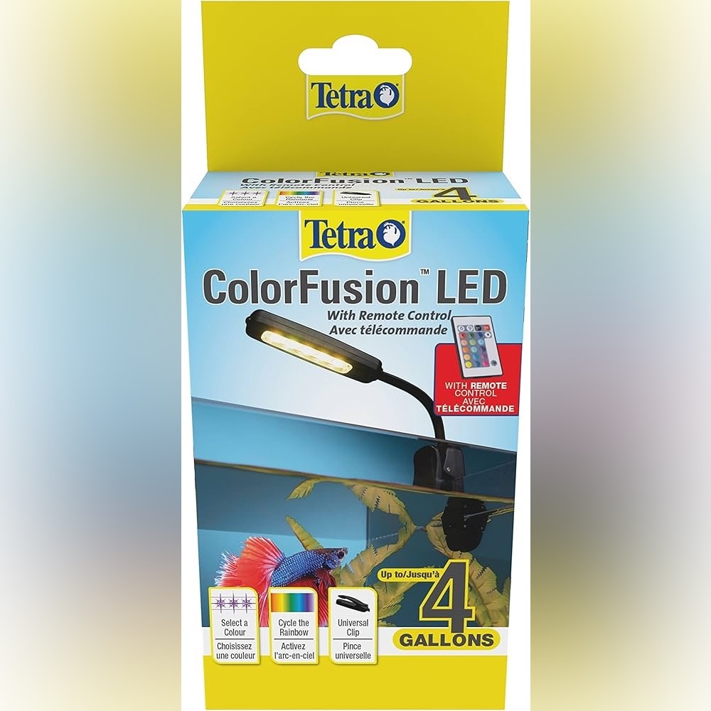 NIB ColorFusion LED Aquarium Light with Remote Control by Tetra